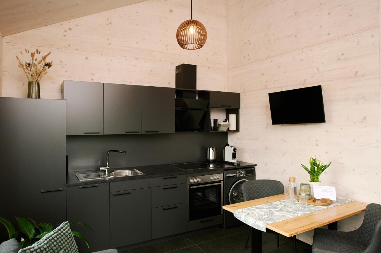 Ferienwohnung Holzgenuss Lehrberg Esterno foto