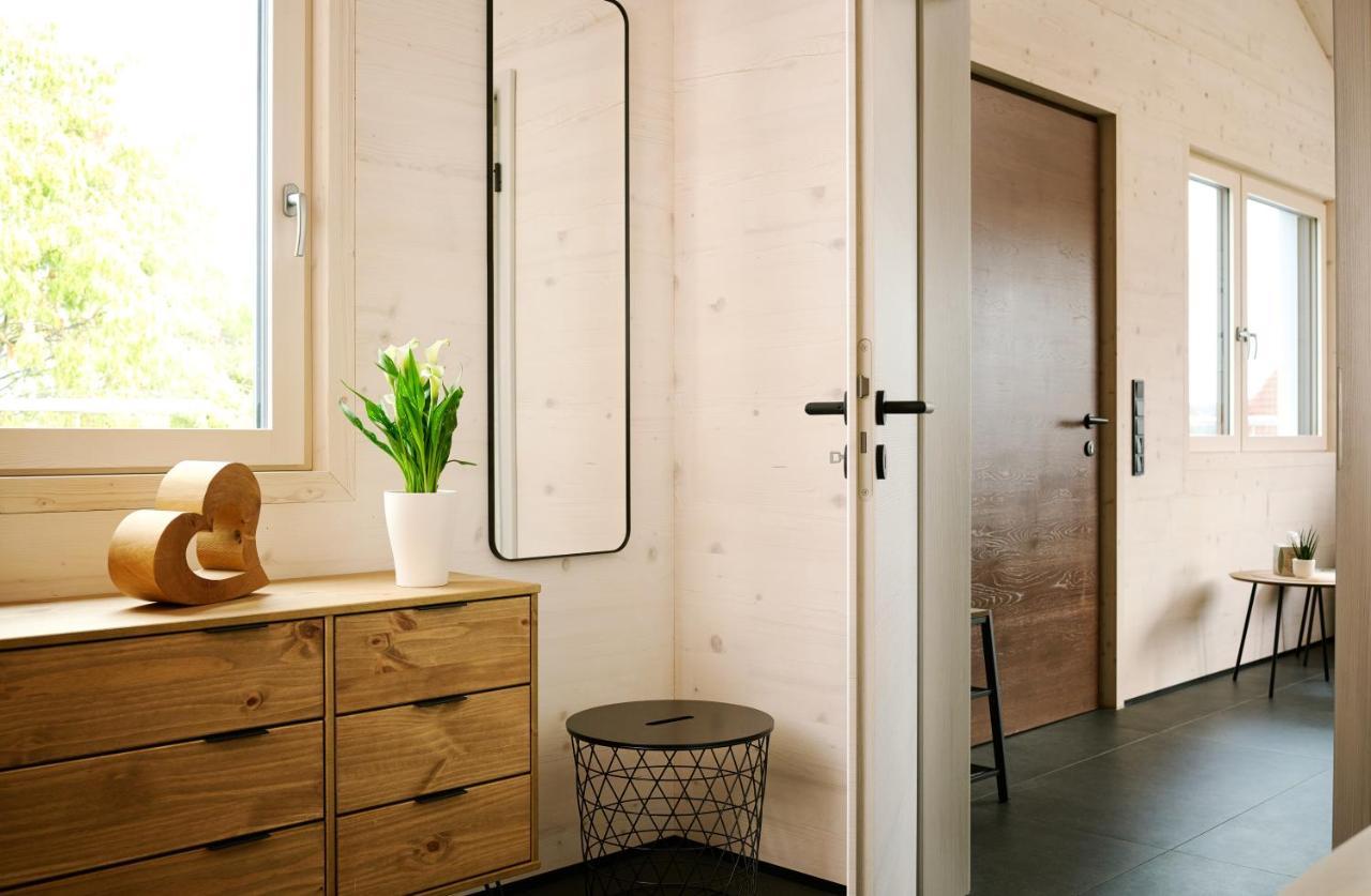 Ferienwohnung Holzgenuss Lehrberg Esterno foto