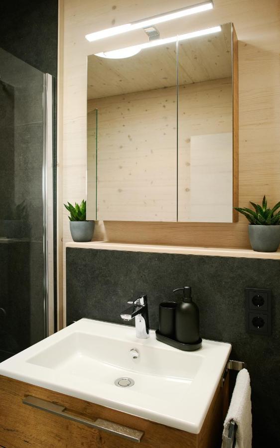 Ferienwohnung Holzgenuss Lehrberg Esterno foto