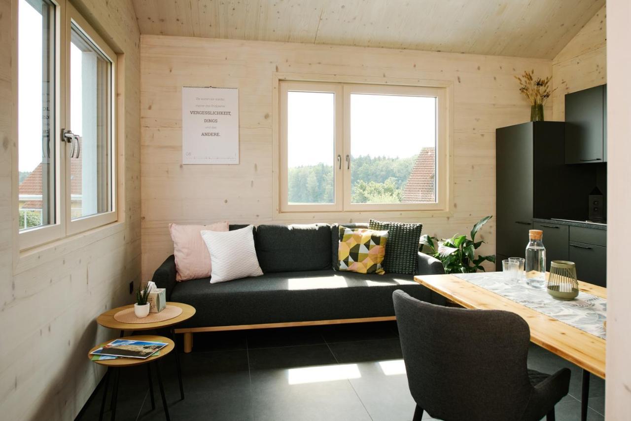 Ferienwohnung Holzgenuss Lehrberg Esterno foto