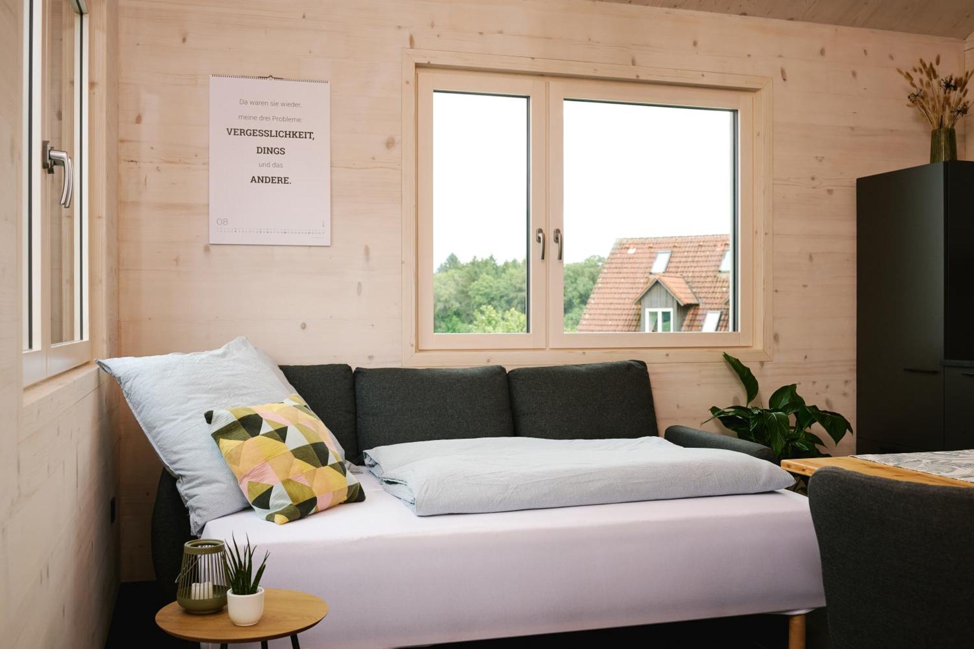 Ferienwohnung Holzgenuss Lehrberg Esterno foto